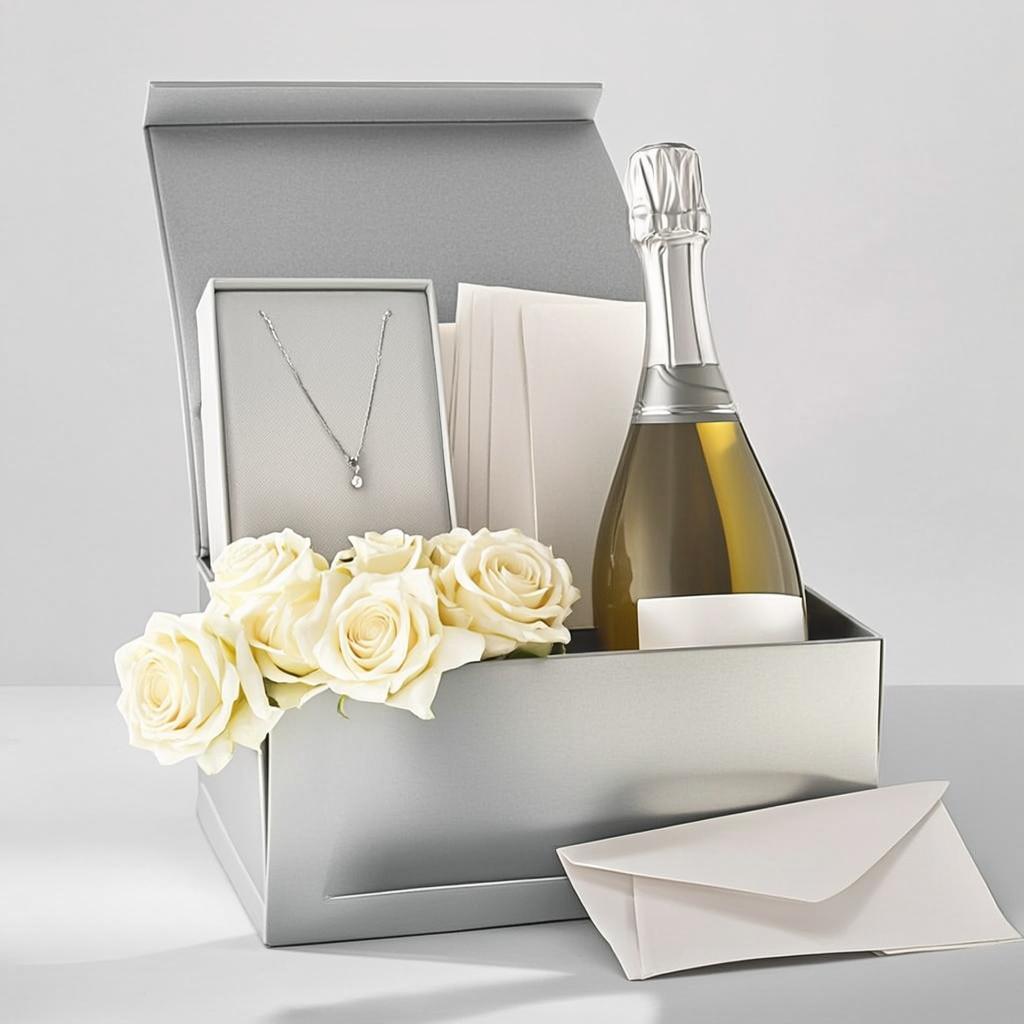 Elegancia de plata para ti