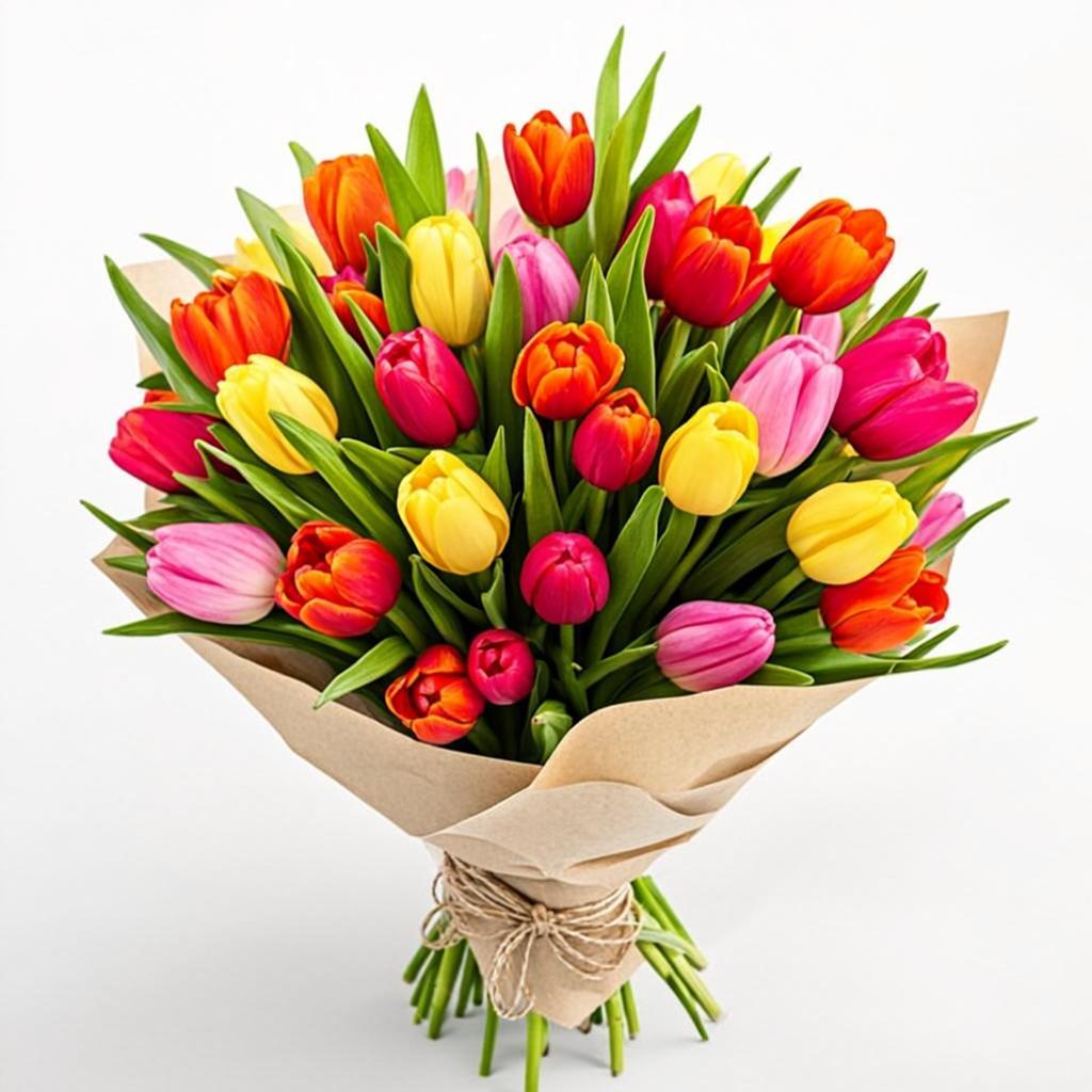 Tulipanes que viajaron por ti